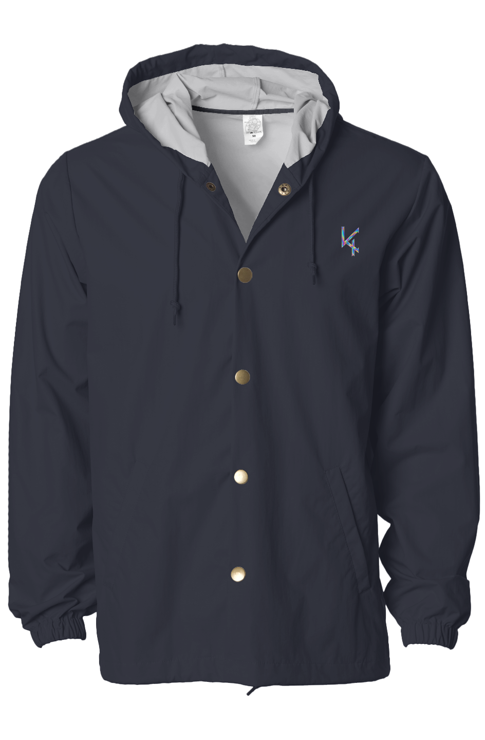 Water Resistant Hooded Windbreaker