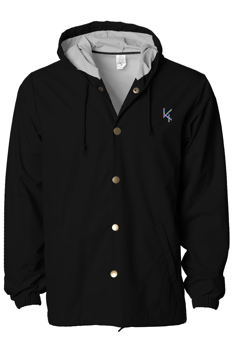 Water Resistant Hooded Windbreaker